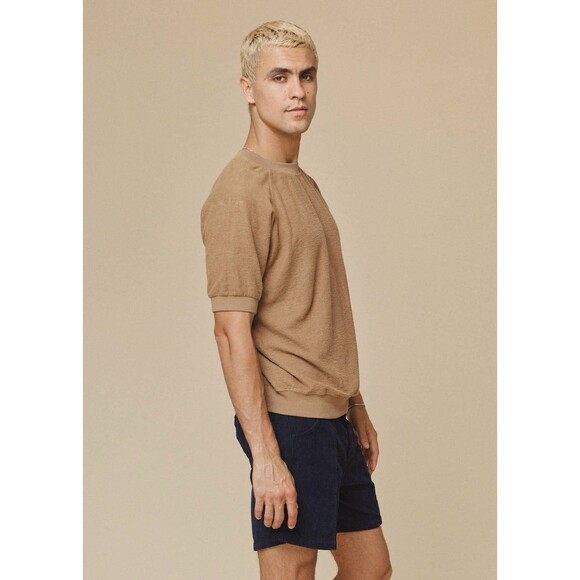 Jungmaven Short Sleeve Raglan Sherpa Sweatshirt Unisex Medium Organic Cotton - Picture 9 of 9